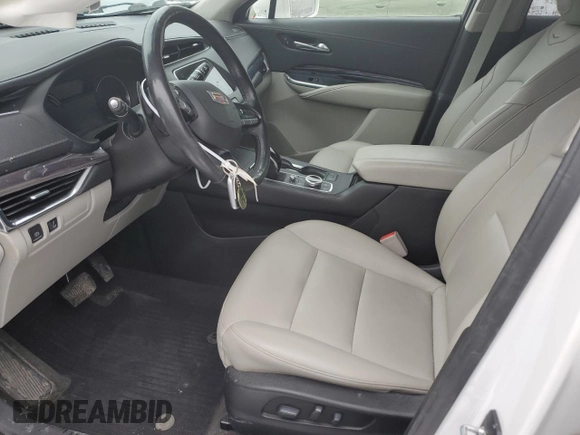 2021 Cadillac XT4 AWD Luxury with VIN 1GYFZBR46MF008733, listed as a Copart auction lot 44559685 with 46,061 mi miles and Salvage Title. Bid and sale history available at carsss.com. Image 7.