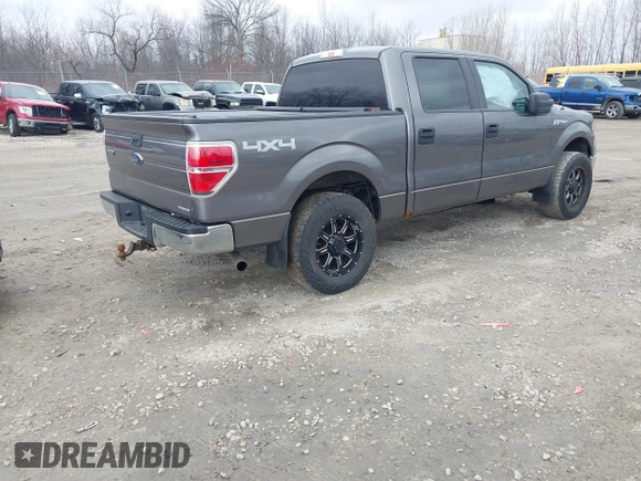 2014 Ford F-150 XL with VIN 1FTFW1EF7EFA31990, listed as a IAAI auction lot 41954531 with 158,521 mi miles. Bid and sale history available at carsss.com. Image 4.