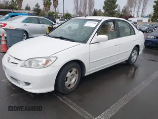 2005 Honda Civic with VIN JHMES96685S024184, listed as a IAAI auction lot 41937588 with 97,161 mi miles and . Bid and sale history available at DreamBid. Image 2.