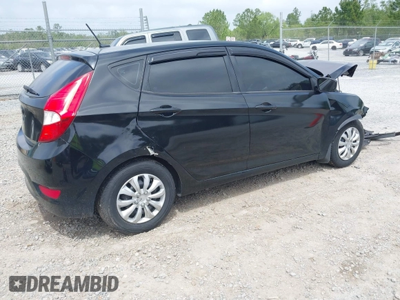 2017 Hyundai Accent SE with VIN KMHCT5AEXHU364051, listed as a IAAI auction lot 41920440 with Not Provided miles and . Bid and sale history available at DreamBid. Image 4.
