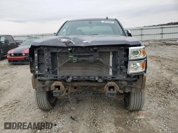 2014 Chevrolet Silverado 1500 LTZ with VIN 1GCVKSEC8EZ210170, listed as a Copart auction lot 48259835 with 134,905 mi miles and Salvage Title. Bid and sale history available at DreamBid. Image 5.
