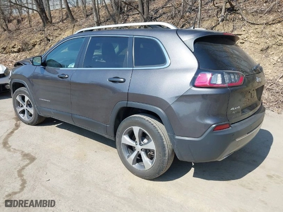 2019 Jeep Cherokee Limited with VIN 1C4PJMDX6KD138423, listed as a IAAI auction lot 41784512 with 86,281 mi miles. Bid and sale history available at carsss.com. Image 3.