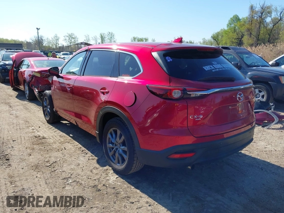 2020 Mazda CX-9 Touring z VIN JM3TCBCY6L0401324, wystawiony jako IAAI lot #41973626 z przebiegiem 53 891 mil mil oraz . Historia ofert i sprzedaży dostępna na DreamBid. Obrazek 3.