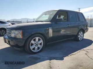 2003 Land Rover Range Rover HSE with VIN SALME11483A123823, listed as a Copart auction lot 63866815 with 163,562 mi miles and Salvage title. Bid and sale history available at DreamBid. Image 1.