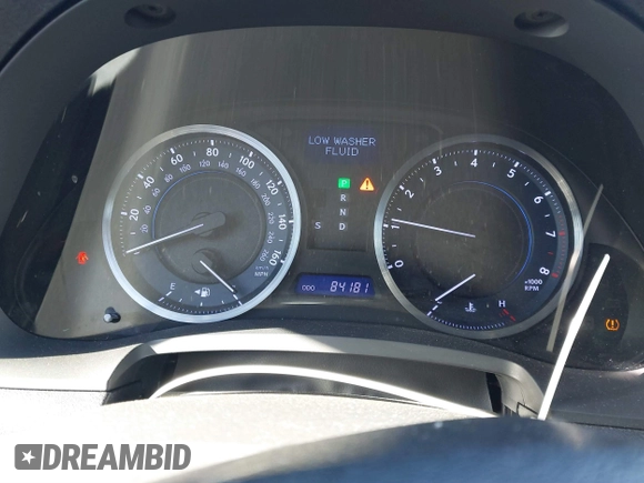2013 Lexus IS 250 with VIN JTHCF5C2XD5062390, listed as a IAAI auction lot 41403300 with 84,181 mi miles and . Bid and sale history available at DreamBid. Image 7.