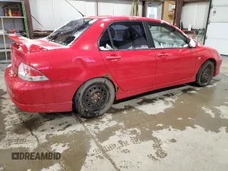 2005 Mitsubishi Lancer with VIN JA3AJ66FX5U603908, listed as a Copart auction lot 87080764 with 349,120 mi miles and Clean Title. Bid and sale history available at DreamBid. Image 3.
