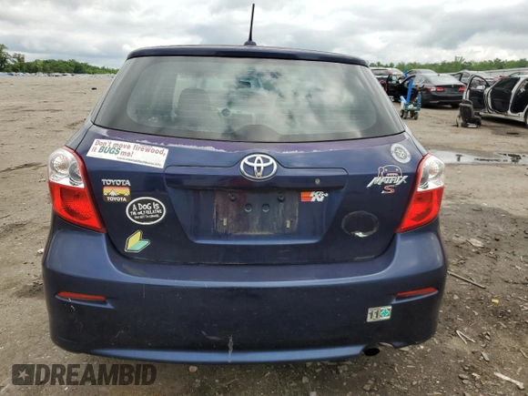 2010 Toyota Matrix z VIN 2T1KU4EE6AC274268, wystawiony jako Copart lot #57140175 z przebiegiem 172 626 mil mil oraz Czysty tytuł • Clean title. Historia ofert i sprzedaży dostępna na DreamBid. Obrazek 6.