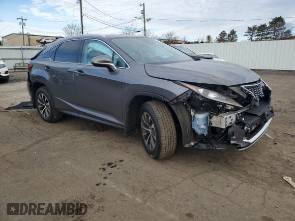 2022 Lexus RX with VIN 2T2HZMDA1NC331083, listed as a Copart auction lot 50925065 with 27,749 mi miles and Salvage Title. Bid and sale history available at carsss.com. Image 4.