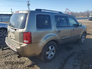 2009 Honda Pilot EX-L with VIN 5FNYF48539B033436, listed as a Copart auction lot 44797345 with 267,612 mi miles and Clean Title. Bid and sale history available at carsss.com. Image 3.