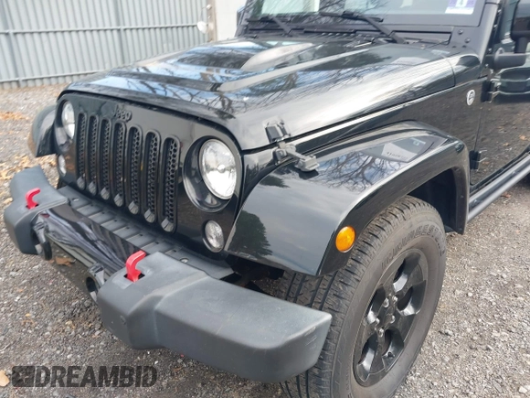 2015 Jeep Wrangler Unlimited Sahara with VIN 1C4HJWEG0FL661723, listed as a IAAI auction lot 41998393 with 89,077 mi miles. Bid and sale history available at carsss.com. Image 6.