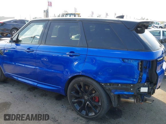 2021 Land Rover Range Rover Sport HST with VIN SALWS2RU2MA772532, listed as a IAAI auction lot 41394722 with 32,816 mi miles. Bid and sale history available at carsss.com. Image 6.
