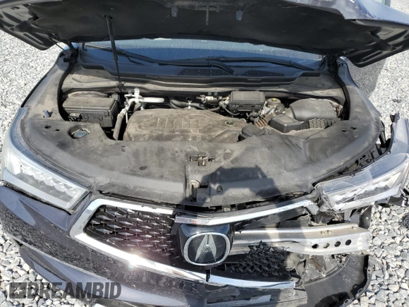 2019 Acura MDX w/Technology Pkg with VIN 5J8YD3H54KL011658, listed as a Copart auction lot 53853915 with 81,688 mi miles and Salvage Title. Bid and sale history available at carsss.com. Image 12.