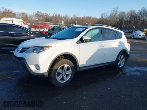 2014 Toyota RAV4 XLE with VIN 2T3RFREV1EW202699, listed as a IAAI auction lot 41117670 with 141,560 mi miles and . Bid and sale history available at DreamBid. Image 19.