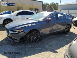 2025 Mazda 3 S Carbon Edition with VIN JM1BPBCM4S1764302, listed as a Copart auction lot 46692245 with 5,099 mi miles and Clean Title. Bid and sale history available at DreamBid. Image 1.