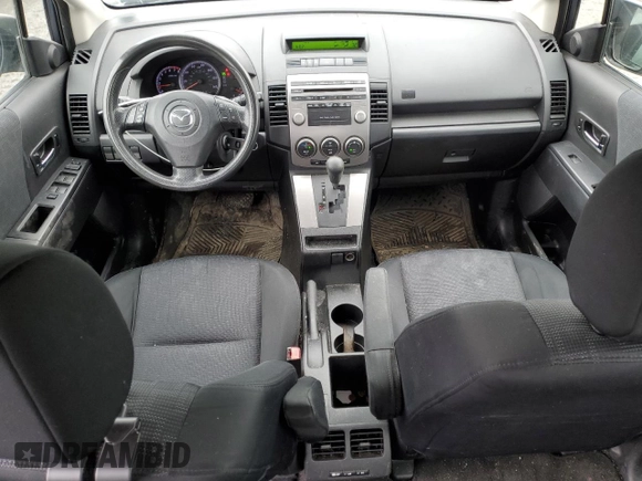 2009 Mazda 5 Touring with VIN JM1CR29L590338583, listed as a Copart auction lot 47972555 with 144,313 mi miles and Salvage Title. Bid and sale history available at carsss.com. Image 8.