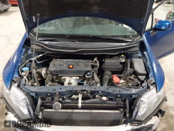 2012 Honda Civic Cpe LX with VIN 2HGFG3B59CH531151, listed as a IAAI auction lot 41757829 with 165,142 mi miles. Bid and sale history available at carsss.com. Image 10.