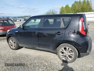 2015 Kia Soul + with VIN KNDJP3A59F7114011, listed as a Copart auction lot 55461055 with 86,413 mi miles and Salvage Title. Bid and sale history available at DreamBid. Image 2.