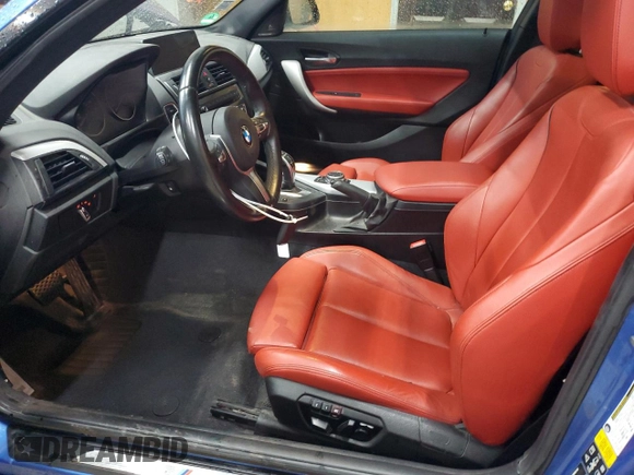 2015 BMW 2 Series M235i xDrive with VIN WBA1J9C59FV371308, listed as a Copart auction lot 77836744 with 89,334 mi miles and Clean Title. Bid and sale history available at carsss.com. Image 7.