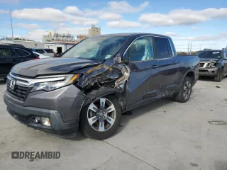 2018 Honda Ridgeline RTL-T z VIN 5FPYK3F68JB012305, wystawiony jako Copart lot #87284814 z przebiegiem 48 830 mil mil oraz Szkody całkowita. Historia ofert i sprzedaży dostępna na DreamBid. Obrazek 1.