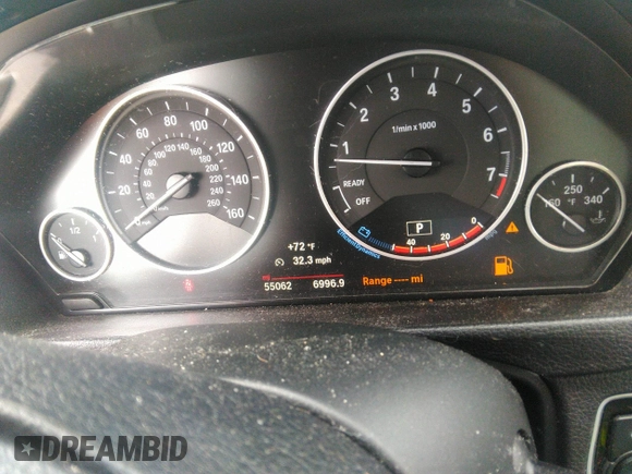 2018 BMW 3 Series 320i with VIN WBA8E1G57JNU91633, listed as a IAAI auction lot 42065119 with 55,062 mi miles. Bid and sale history available at carsss.com. Image 7.