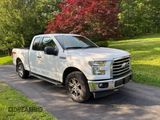 2017 Ford F-150 XL with VIN 1FTFX1EG5HKC27153, listed as a Copart auction lot 62049335 with 160,428 mi miles and Salvage title. Bid and sale history available at DreamBid. Image 1.