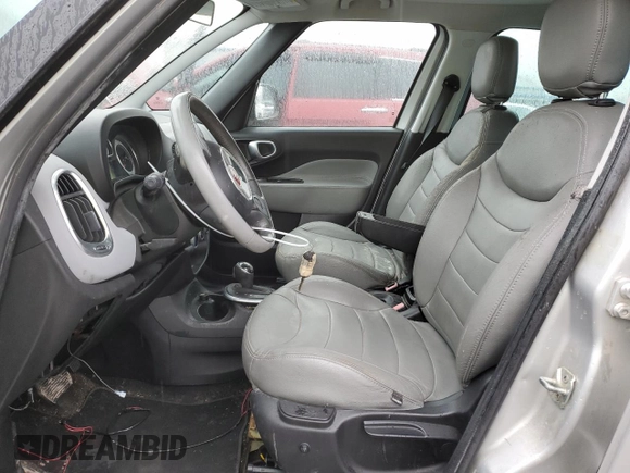 2014 FIAT 500L Easy with VIN ZFBCFABH8EZ022483, listed as a Copart auction lot 43144415 with 81,490 mi miles and Clean Title. Bid and sale history available at DreamBid. Image 7.