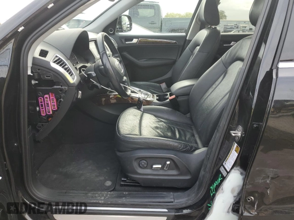 2015 Audi Q5 Premium Plus with VIN WA1LFAFP1FA124152, listed as a Copart auction lot 50618735 with 83,027 mi miles and Salvage Title. Bid and sale history available at carsss.com. Image 7.