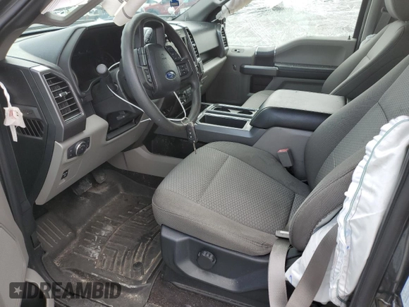 2020 Ford F-150 XL with VIN 1FTEW1E4XLFB96892, listed as a Copart auction lot 59412395 with 47,473 mi miles and Salvage title. Bid and sale history available at DreamBid. Image 7.
