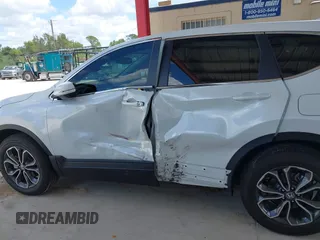 2022 Honda CR-V EX-L with VIN 7FARW2H8XNE012309, listed as a IAAI auction lot 41920452 with 7,286 mi miles. Bid and sale history available at carsss.com. Image 6.