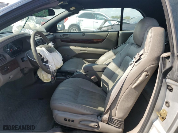 2002 Chrysler Sebring LXi with VIN 1C3EL55R72N324767, listed as a Copart auction lot 72052794 with 42,931 mi miles and Clean Title. Bid and sale history available at carsss.com. Image 7.