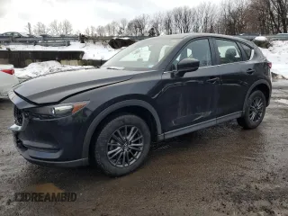 2019 Mazda CX-5 Sport with VIN JM3KFBBM7K0633737, listed as a Copart auction lot 45170645 with 76,023 mi miles and Salvage Title. Bid and sale history available at carsss.com. Image 1.
