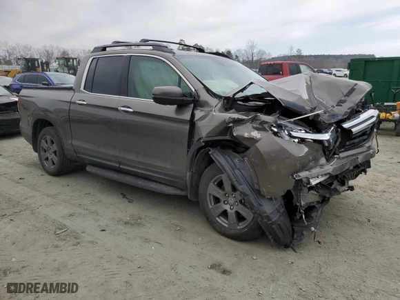 2020 Honda Ridgeline RTL-E with VIN 5FPYK3F73LB001983, listed as a Copart auction lot 44222325 with 86,782 mi miles and Salvage Title. Bid and sale history available at carsss.com. Image 4.