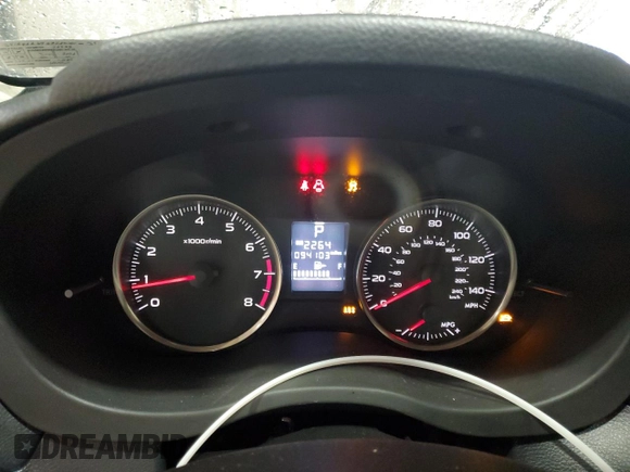 2016 Subaru Impreza 2.0i z VIN JF1GPAA69G8265410, wystawiony jako Copart lot #55403845 z przebiegiem 94 103 mil mil oraz Szkoda całkowita • Salvage title. Historia ofert i sprzedaży dostępna na DreamBid. Obrazek 9.
