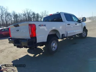 2023 Ford F-250 XL with VIN 1FT7W2BA9PEC16943, listed as a IAAI auction lot 41688677 with 7,668 mi miles and . Bid and sale history available at DreamBid. Image 4.