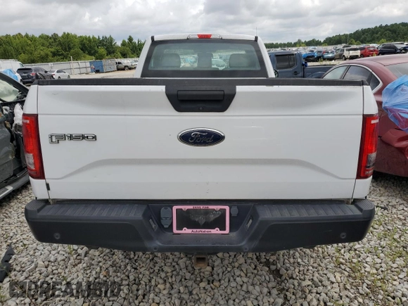 2017 Ford F-150 XL with VIN 1FTNF1CG1HKD05347, listed as a Copart auction lot 61321594 with 165,135 mi miles and Salvage title. Bid and sale history available at DreamBid. Image 6.