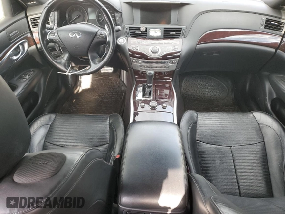2013 Infiniti M with VIN JN1BY1AP8DM513078, listed as a Copart auction lot 89155455 with 171,891 mi miles and Salvage Title. Bid and sale history available at carsss.com. Image 8.