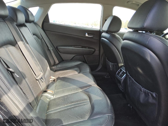 2018 Kia Optima EX with VIN 5XXGU4L34JG218636, listed as a Copart auction lot 46659785 with 161,150 mi miles and Clean Title. Bid and sale history available at carsss.com. Image 10.