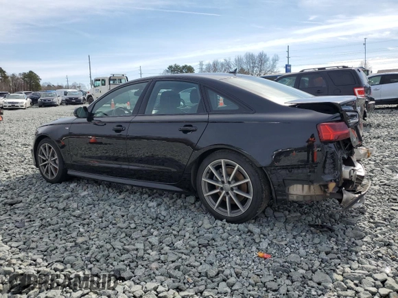 2018 Audi A6 Premium with VIN WAUF8AFC6JN100552, listed as a Copart auction lot 45419255 with 0 mi miles and Salvage Title. Bid and sale history available at carsss.com. Image 2.
