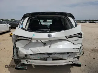 2022 Acura MDX Technology with VIN 5J8YE1H41NL007029, listed as a Copart auction lot 53662015 with 74,505 mi miles and Salvage title. Bid and sale history available at DreamBid. Image 6.