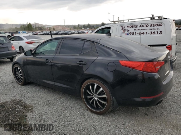 2013 Kia Optima EX with VIN 5XXGN4A73DG216495, listed as a Copart auction lot 59525295 with 180,253 mi miles and Clean title. Bid and sale history available at DreamBid. Image 2.