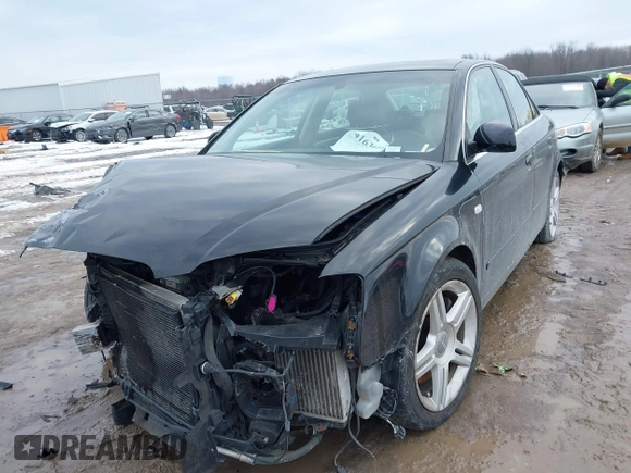 2007 Audi A4 2.0T with VIN WAUDF98E37A025495, listed as a IAAI auction lot 41636086 with 182,248 mi miles. Bid and sale history available at carsss.com. Image 2.