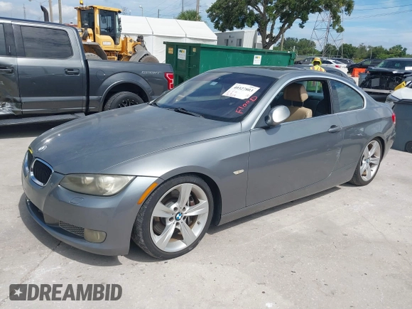 2007 BMW 3 Series 335i with VIN WBAWB73577PV83797, listed as a IAAI auction lot 40327803 with 191,419 mi miles and . Bid and sale history available at DreamBid. Image 4.