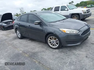 2017 Ford Focus SE with VIN 1FADP3F25HL302004, listed as a IAAI auction lot 41973478 with 1 mi miles. Bid and sale history available at carsss.com. Image 1.