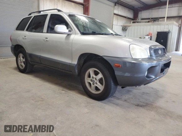 2003 Hyundai Santa Fe GLS z VIN KM8SC13DX3U431975, wystawiony jako Copart lot #56180275 z przebiegiem 239 295 mil mil oraz Czysty tytuł • Clean title. Historia ofert i sprzedaży dostępna na DreamBid. Obrazek 4.