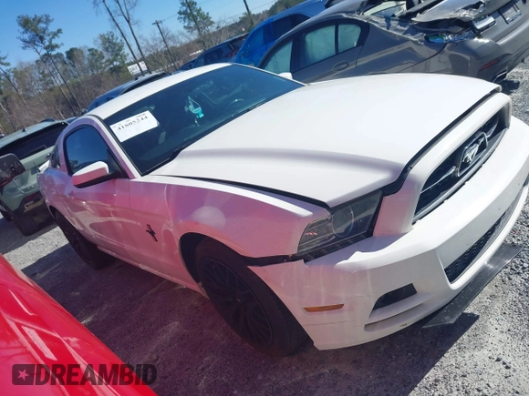 2013 Ford Mustang V6 with VIN 1ZVBP8AM9D5277773, listed as a IAAI auction lot 41805244 with 178,581 mi miles. Bid and sale history available at carsss.com. Image 13.