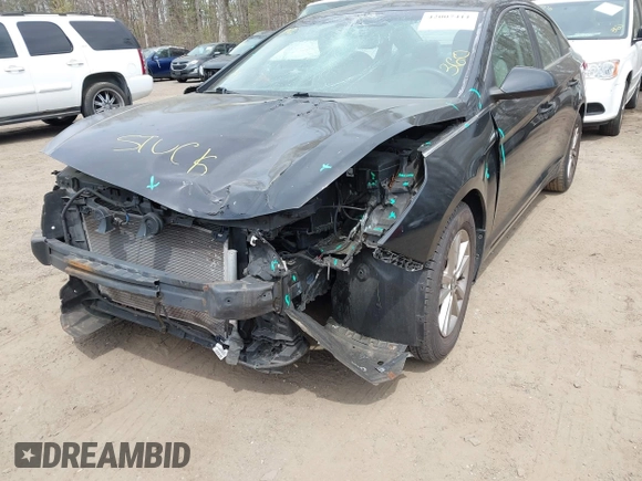 2017 Hyundai Sonata SE with VIN 5NPE24AF9HH451114, listed as a IAAI auction lot 42007411 with 58,945 mi miles. Bid and sale history available at carsss.com. Image 6.