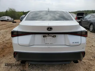 2021 Lexus IS 300 with VIN JTHAA1D25M5116367, listed as a Copart auction lot 52492945 with 132,647 mi miles and Salvage title. Bid and sale history available at DreamBid. Image 6.