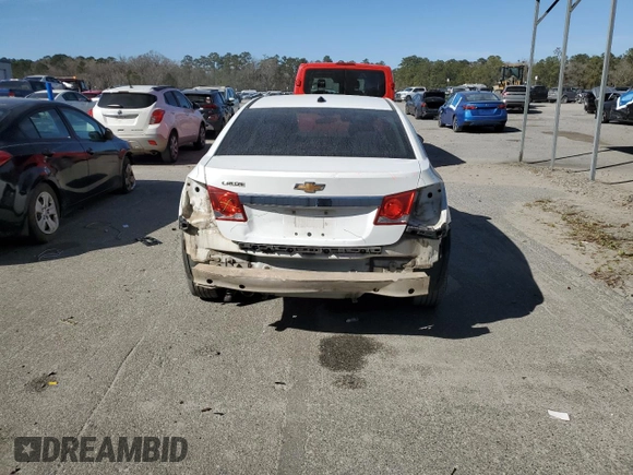 2014 Chevrolet Cruze LS with VIN 1G1PA5SHXE7104160, listed as a Copart auction lot 47283095 with 135,954 mi miles and Salvage Title. Bid and sale history available at carsss.com. Image 6.