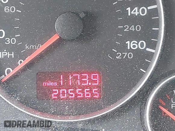 2008 Audi A4 2.0T with VIN WAUDF78E18A151845, listed as a IAAI auction lot 42259539 with 205,565 mi miles and . Bid and sale history available at DreamBid. Image 7.
