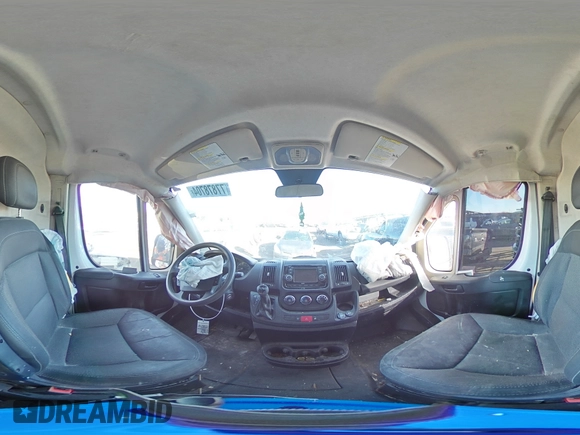 2016 Ram ProMaster Cargo with VIN 3C6TRVAG2GE110441, listed as a Copart auction lot 77878704 with 209,205 mi miles and Salvage Title. Bid and sale history available at DreamBid. Image 14.